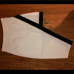 Tobi black and white skirt